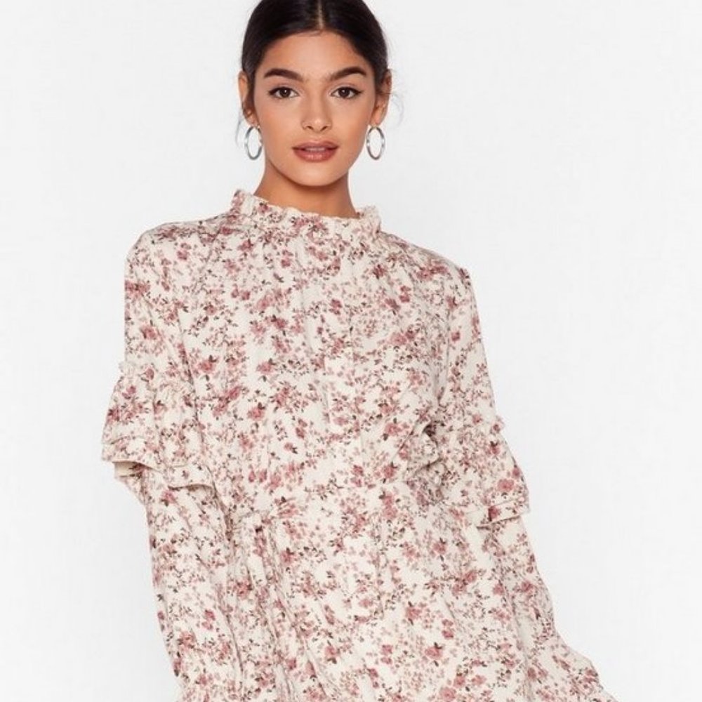 Nasty Gal long sleeve dress